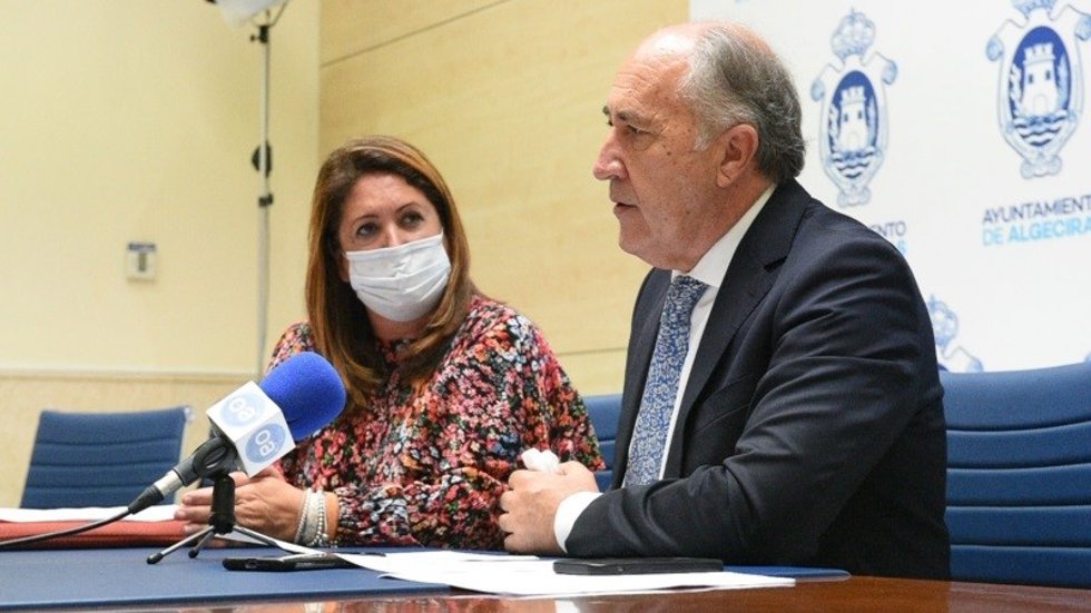 Archivo - Landaluce en rueda de prensa