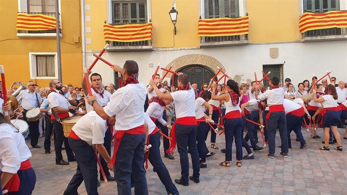 Archivo - Coronavirus.- Zaragoza.- La localidad de Longares no celebrará este miércoles su Dance del Paloteo