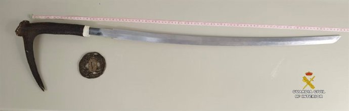 Catana interceptada por la Guardia Civil