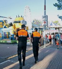 Una treintena de voluntarios de Protección Civil trabajará cada día en la seguridad de las Fiestas de Valladolid