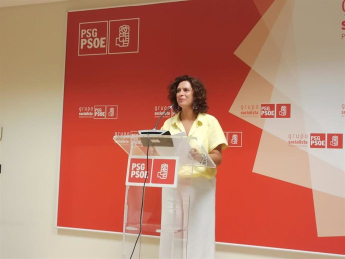 La diputada socialista Leticia Gallego
