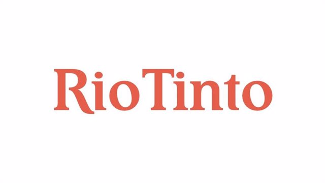 Archivo - Logo de la empresa minera Rio Tinto.