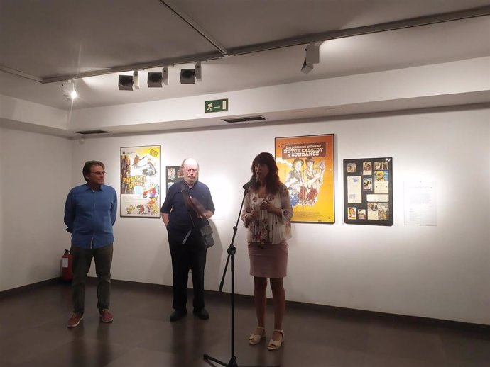 Presentación de la exposición 'El cine a la mano. 50 años de publicidad de cine' en la Casa Revilla en Valladolid