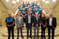 El Ayuntamiento de Valladolid acoge la toma de posesión de 14 nuevos oficiales de la Policía Municipal