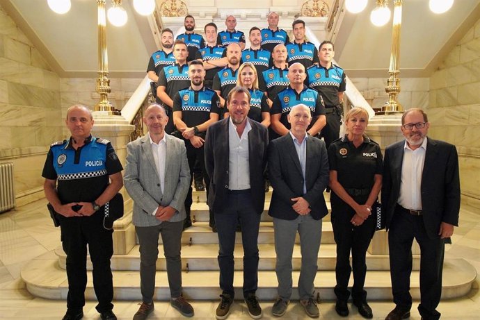 Toma posesión de 14 Ofilciales Policía en el Ayuntamiento de Vallaodlid