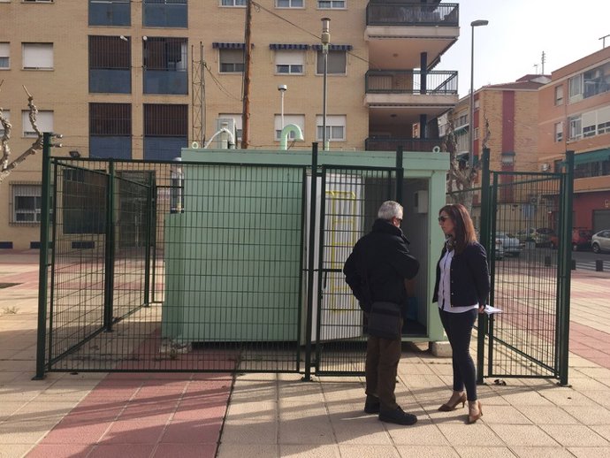 Estación medidora de San Basilio, en Murcia