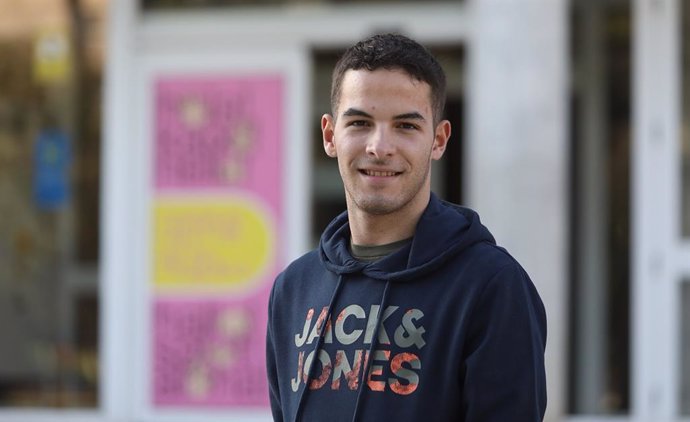 Alejandro Monroy Ostívar, en la Facultad de Ciencias de la Salud de la Universidad Pública de Navarra.