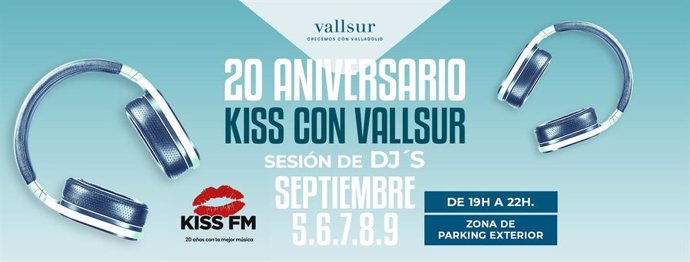 Sesiones de DJ del 5 al 9 de septiembre en Vallsur