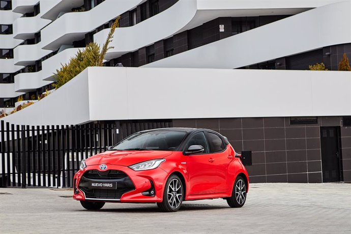 Archivo - Nuevo Toyota Yaris híbrido.