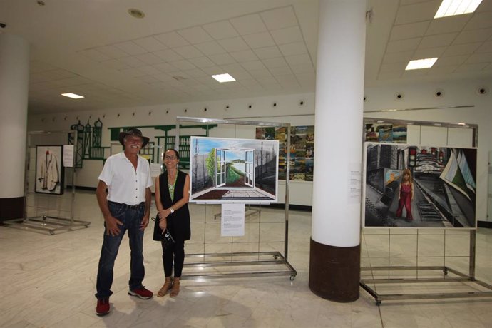 El Aeropuerto César Manrique-Lanzarote acoge la exposición 'Sueños, visiones y realidad' de Pedro 'de Maciot'