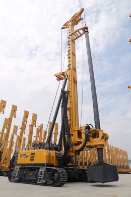XCMGs XR1600E, the Worlds Largest Rotary Drilling Rig, Rolls off the Assembly Line.