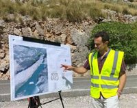 Inician las obras de contención de los taludes del Gorg Blau