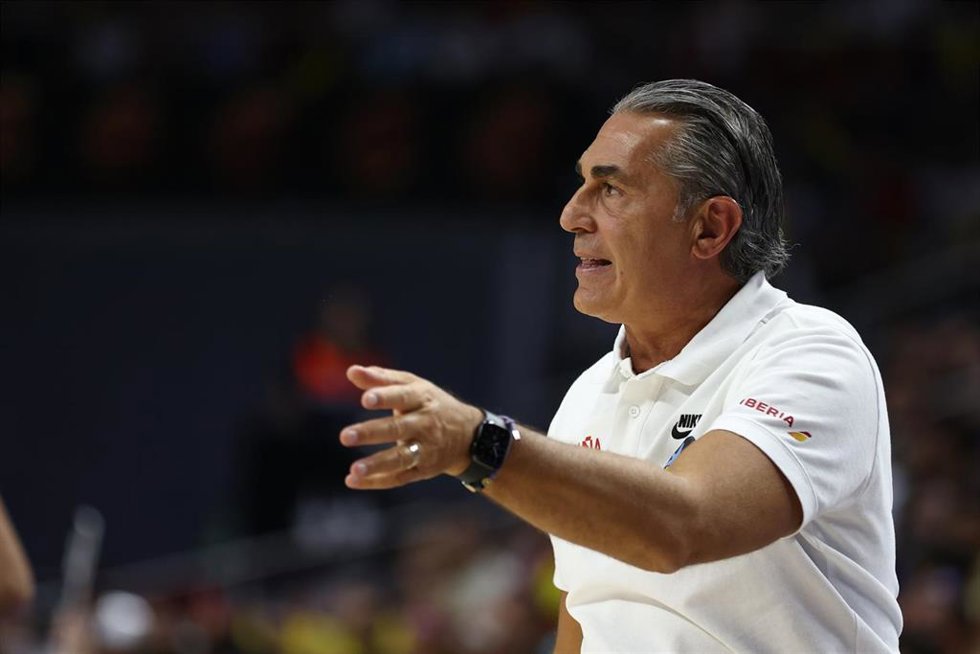 El seleccionador español Sergio Scariolo