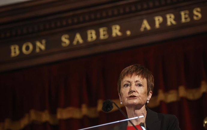 Archivo - Arxiu- La rectora de la Universitat de Valncia, Mavi Mestre