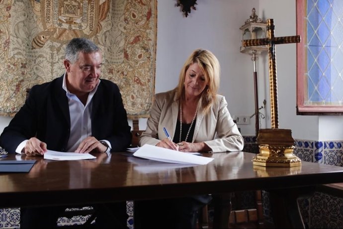 El Puerto colabora con la Hermandad de la Cinta para la puesta en valor del Camino Colombino.