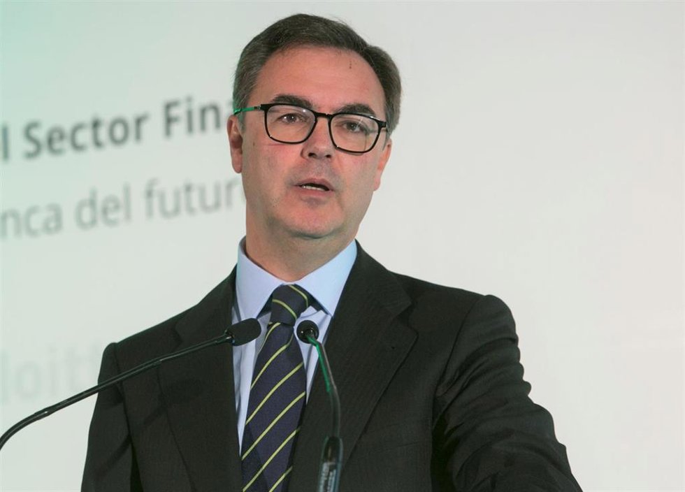 Archivo - El consejero delegado de Bankia, José Sevilla, durante el XXVI Encuentro del Sector Financiero organziado por Deloitte, Sociedad de Tasación y ABC.