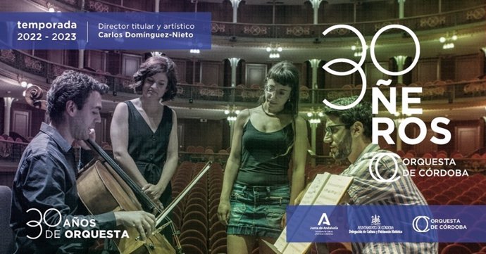 Archivo - Cartel de la temporada 2022/2023 de la Orquesta de Córdoba.