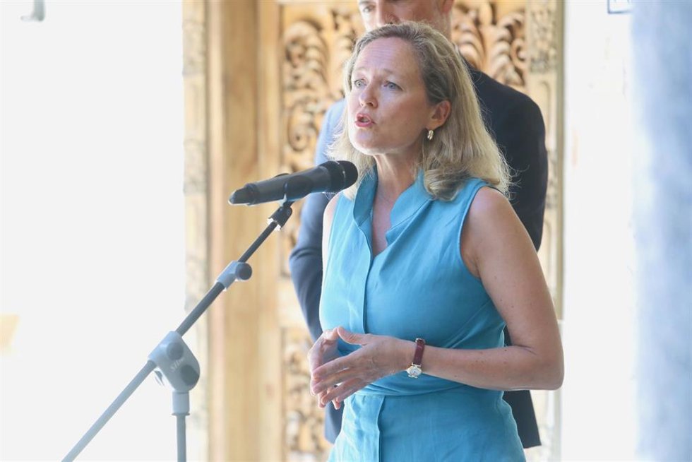 La vicepresidenta primera y ministra de Asuntos Económicos y Transformación Digital, Nadia Calviño