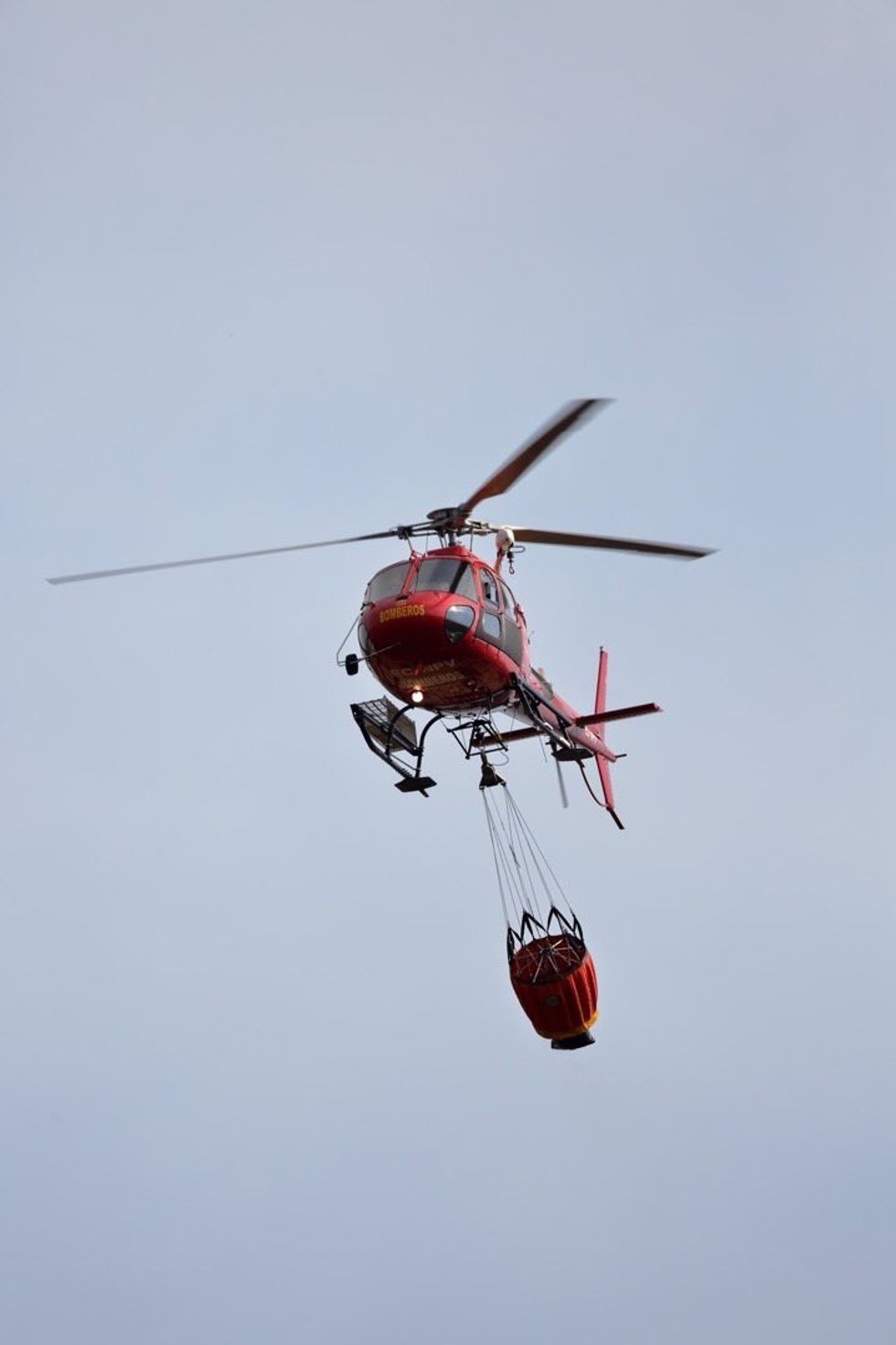 Helicóptero de los Bomberos de la Comunidad de Madrid