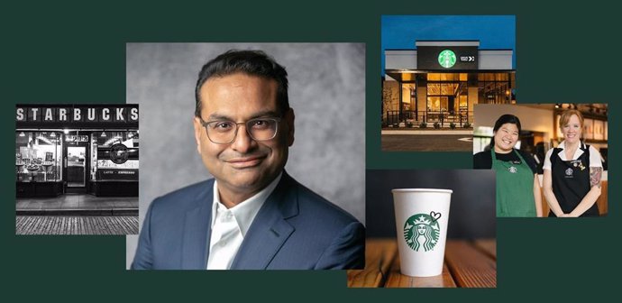 El futuro consejero delegado de Starbucks, Laxman Narasimhan.
