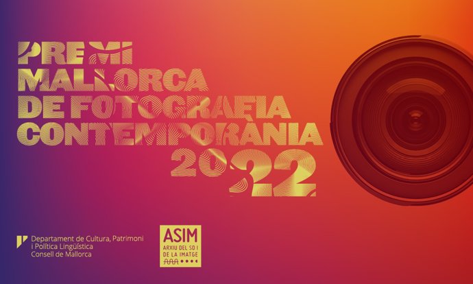 Cartel de la convocatoria del Premio Mallorca de Fotografía Contemporánea 2022