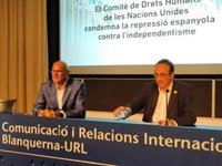 Romeva y Rull reclaman al Gobierno una respuesta al dictamen de la ONU: "Se llama amnistía"