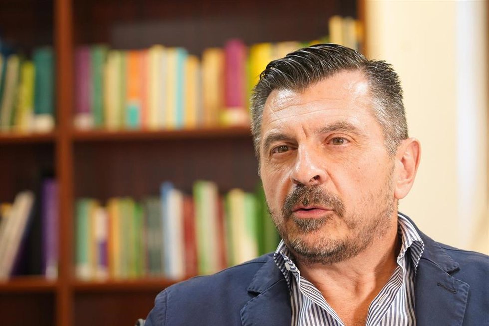 Archivo - El portavoz parlamentario del PP-A, Toni Martín