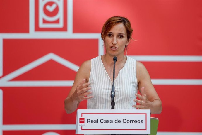 La portavoz de Más Madrid en la Asamblea, Mónica García, en Madrid (España). 