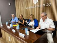Delegación y municipios afectados enviarán al Gobierno este mes una valoración de daños del incendio de la Vall d'Ebo