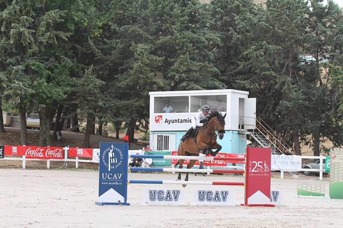 La UCAV ha patrocinado una de las pruebas del Concurso de Saltos de Ávila.