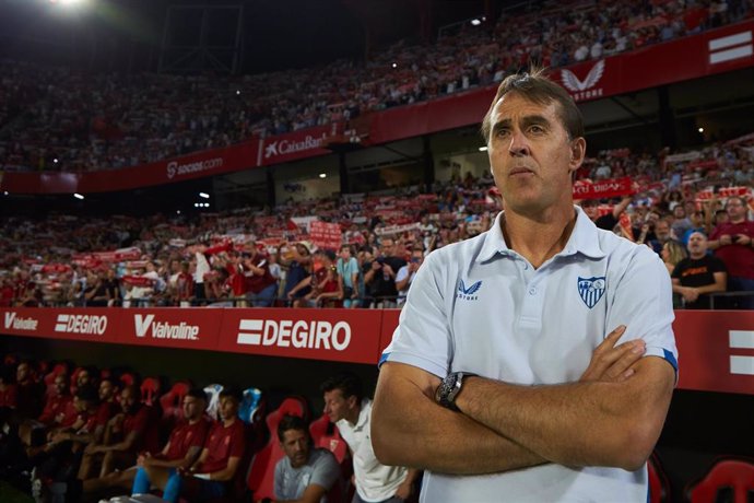 Julen Lopetegui, entrenador del Sevilla FC