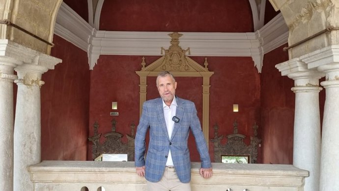 Pérez Mateos, en la Sede Antonio Machado de la UNIA.