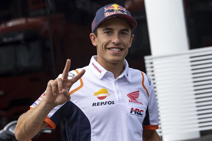 El piloto español del Repsol Honda Marc Márquez.