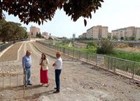 La Junta trabaja para agilizar la restauración del cauce del Guadalmedina en Málaga, ejecutada ya al 25%