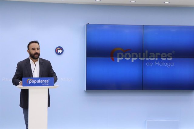 El diputado nacional por el PP de Málaga Mario Cortés.