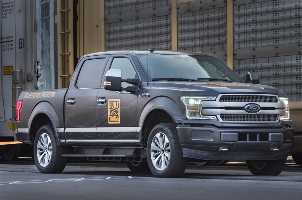 Archivo - Ford F-150 eléctrico.