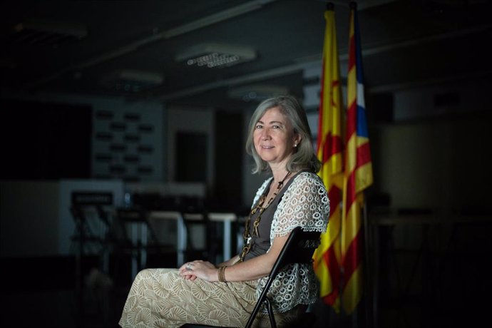 Archivo - La presidenta de la Asamblea Nacional Catalana (ANC), Dolors Feliu. ARCHIVO.