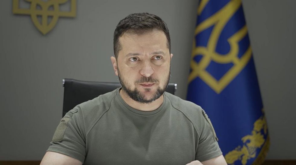 Volodimir Zelenski, presidente de Ucrania