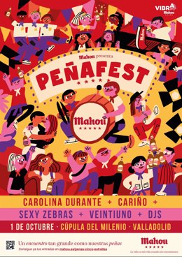 Cartel del Peñafest.