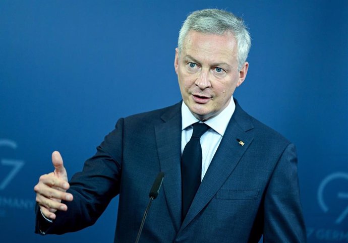 Archivo - Bruno Le Maire, ministro de Finanzas de Francia