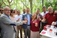 El consejero de Agricultura destaca el trabajo "heroico" de los viticultores