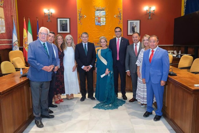 Inauguración de la Fiesta de la Vendimia de Villanueva del Ariscal (Sevilla).