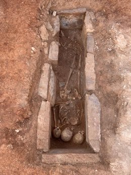 Necrópolis visigoda de Villamayor de Calatrava.