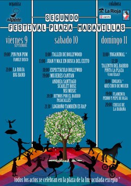 El Barrio de San José de Logroño celebrará la próxima semana el festival Plaza Maravillas