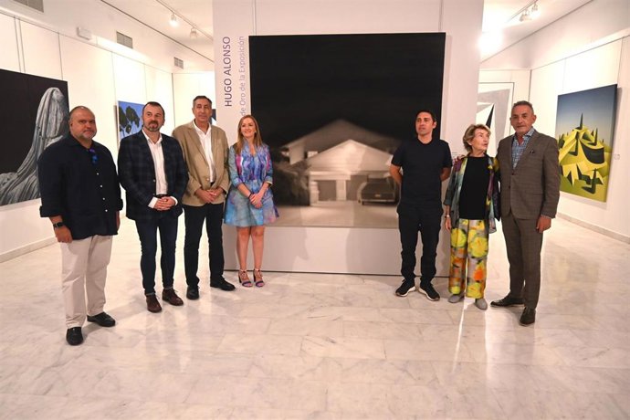Inauuración de la exposición de Artes Plásticas de Valdepeñas.