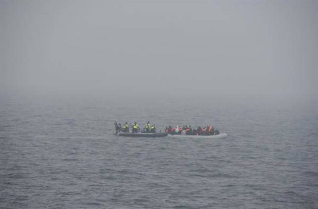 Rescatados casi 200 migrantes en aguas del canal de la Mancha durante la jornada del sábado Archivo - Rescate de migrantes en el canal de la Mancha