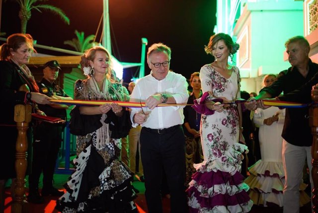 El presidente de Melilla, Eduardo de Castro, inaugura la Feria de Melilla 2022.