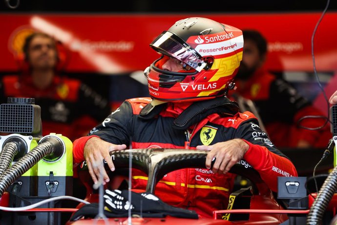 SAINZ Carlos (spa), Scuderia Ferrari F1-75, portrait during the Formula 1 Heineken Dutch Grand Prix 2022, 15th round of the 2022 FIA Formula One World Championship from September 2 to 4, 2022 on the Zandvoort Circuit, in Netherlands, Belgium - Photo Ant
