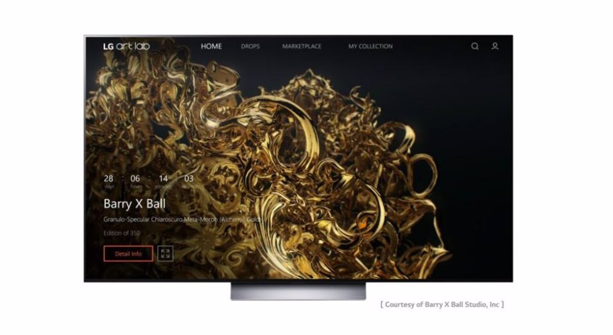 LG introduces the NFT Art Lab platform to enable the purchase and sale of digital artwork from its televisions