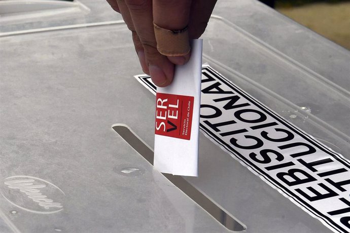 Votación en el referéndum constitucional en Chile